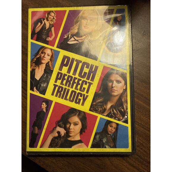 Pitch Perfect Trilogy - 3 Movie (DVD) New Sealed Collection 1, 2, 3 Ships Free - Picture 1 of 2